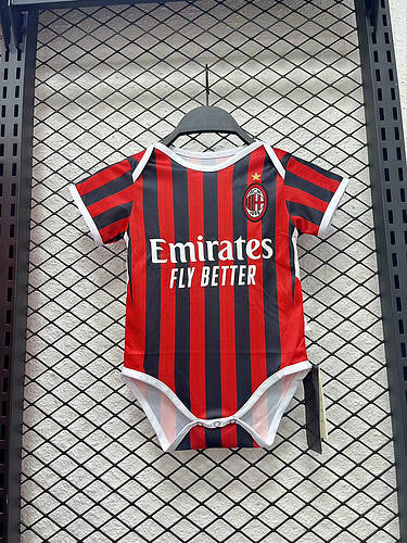 24/25 Ac Milan Home Soccer Baby