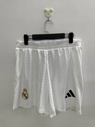 24/25 Real Madrid Home Player Version Soccer Shorts