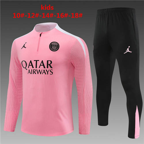 24/25 Paris Kids Player Long Sleeve Training Suit