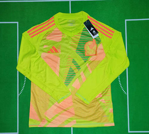 2024 Mexico Goalkeeper Long Sleeve Soccer Jerseys