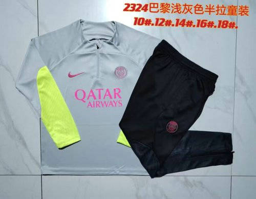 23/24 Paris Kids Long Sleeve Training Suit