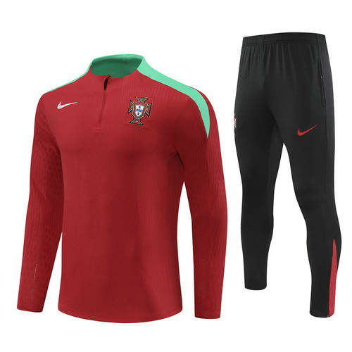 2024 Portugal Player Version Long Sleeve Training Suit