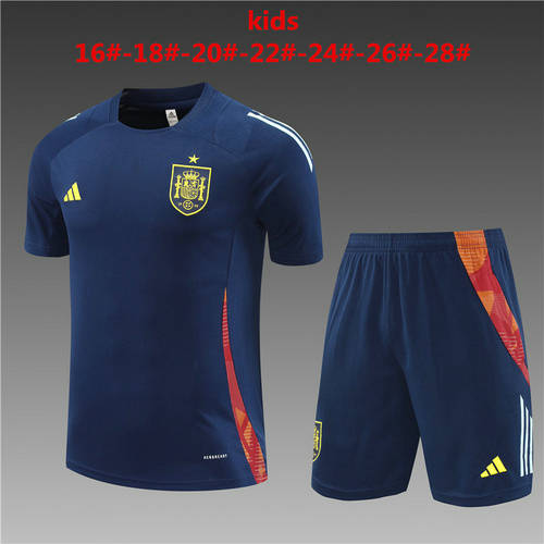 2024 Spain Kids Training Soccer Jerseys