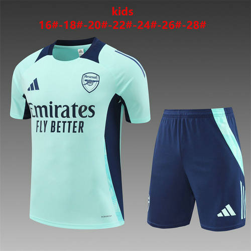 24/25 Arsenal Kids Training Soccer Jerseys