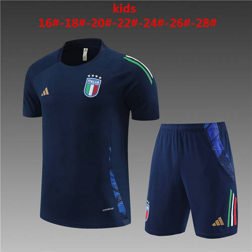 2024 Italy Kids Training Soccer Jerseys