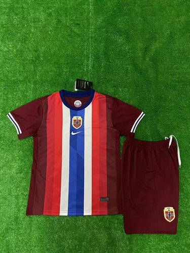 2024 Norway Home Kids Soccer Jerseys