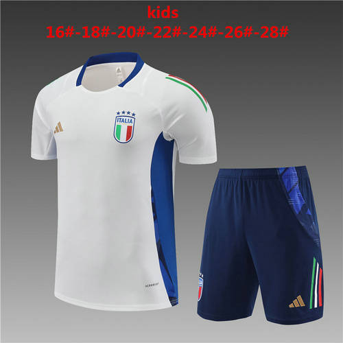 2024 Italy Kids Training Soccer Jerseys