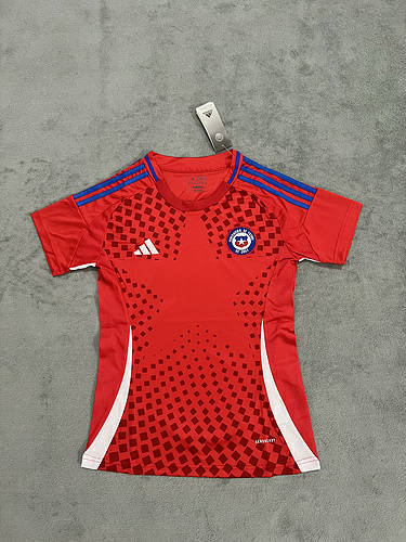 2024 Chile Home Woman Soccer Jerseys