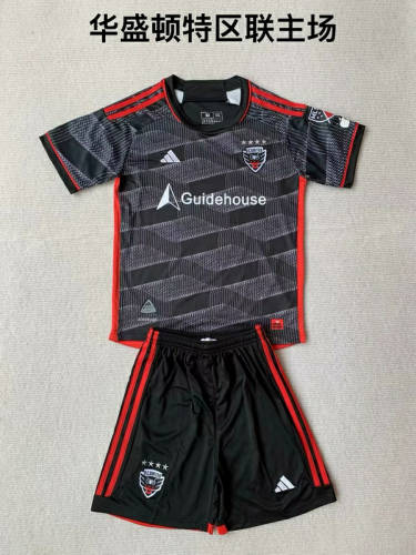 24/25 D.c. United Home Kids Soccer Jerseys