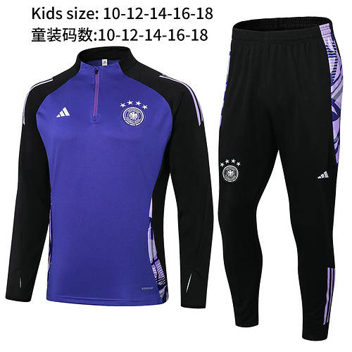 2024 Germany Kids Long Sleeve Training Suit