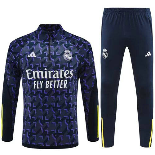 23/24 Real Madrid Adults And Kids Long Sleeve Training Suit