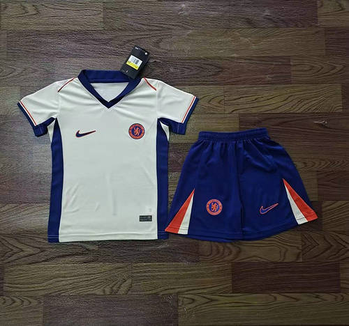 24/25 Chelsea Away Kids Soccer Jerseys