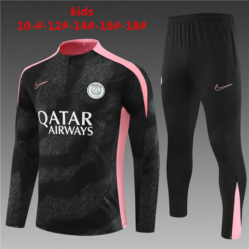 24/25 Paris Kids Long Sleeve Training Suit