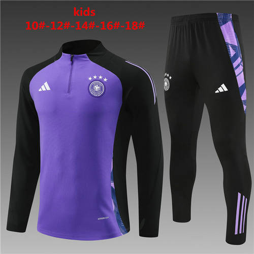 2024 Germany Kids Long Sleeve Training Suit