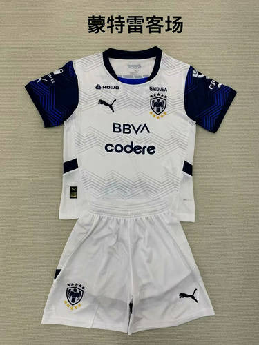 24/25 Monterey Away Kids Soccer Jerseys