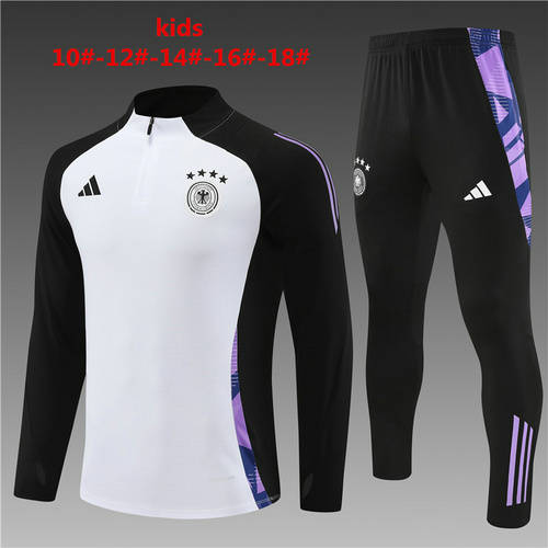 2024 Germany Kids Long Sleeve Training Suit