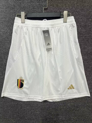 2024 Belgium Away Soccer Shorts