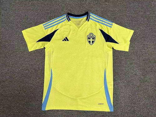 2024 Sweden Home Soccer Jerseys