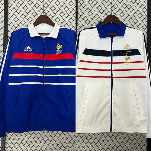 1998 France Retro Both Windbreaker Jackets