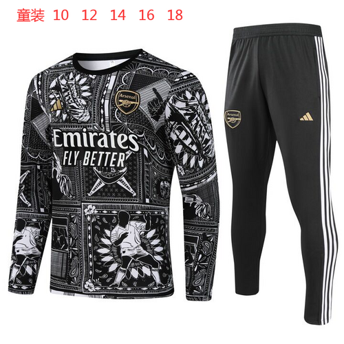 23/24 Arsenal Kids Long Sleeve Training Suit