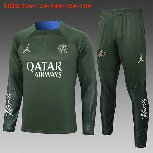 23/24 Paris Kids Long Sleeve Training Suit