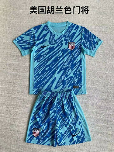 2024 USA Goalkeeper Adults And Kids Soccer Jerseys