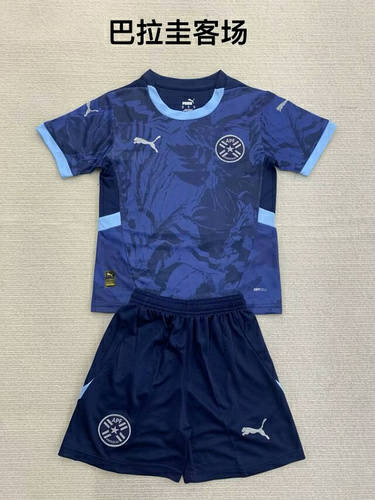 2024 Paraguay Away Kids Soccer Jerseys