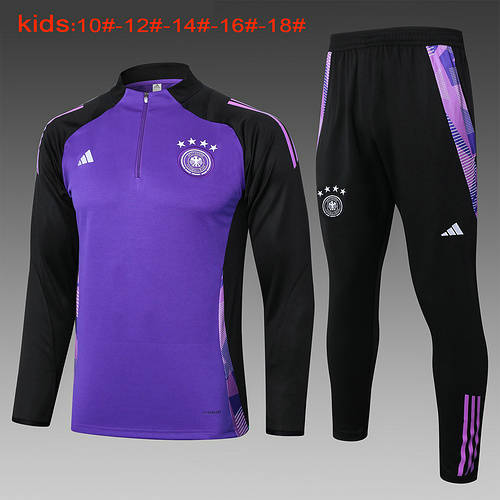 2024 Germany Kids Long Sleeve Training Suit