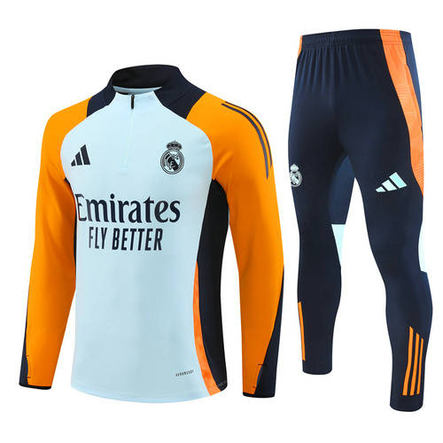 24/25 Real Madrid Long Sleeve Training Suit