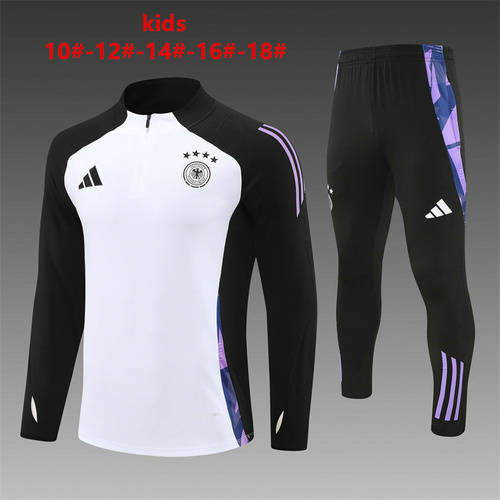 2024 Germany Kids Long Sleeve Training Suit