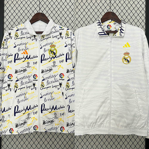 24/25 Real Madrid Both Windbreaker Jackets