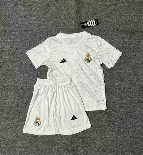 24/25 Real Madrid Special Kids Soccer Jerseys