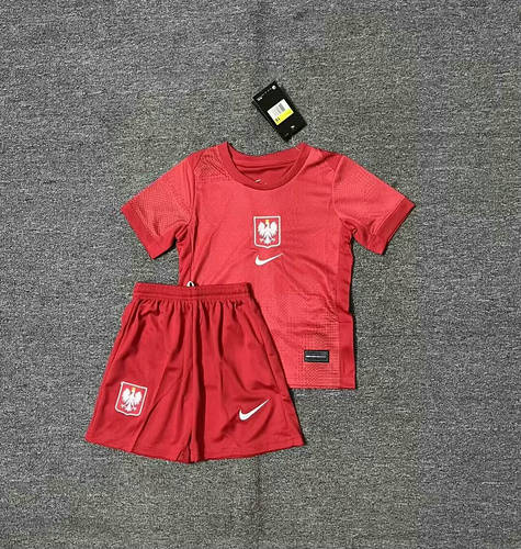 2024 Poland Kids Soccer Jerseys