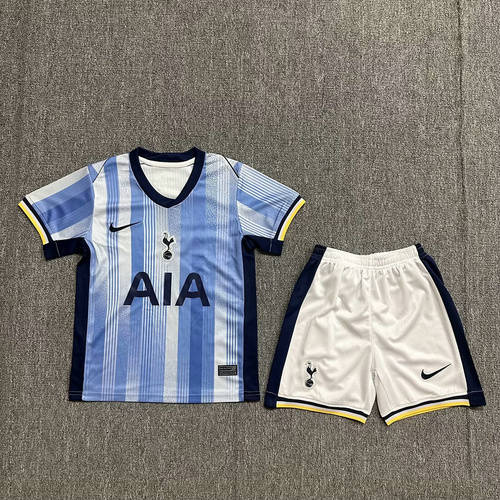 24/25 Tottenham Away Kids Soccer Jerseys