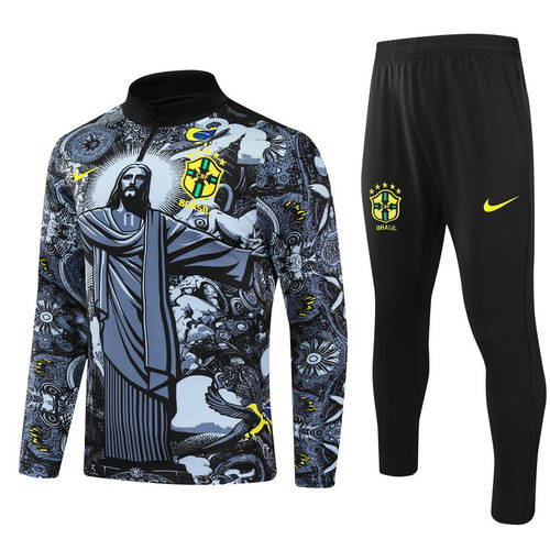 2024 Brazil Long Sleeve Training Suit