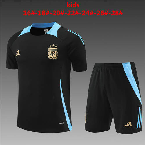 2024 Argentina Kids Training Soccer Jerseys