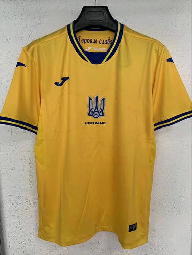 2024 Ukraine Home Soccer Jerseys