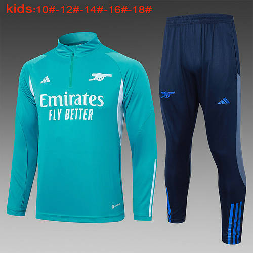 23/24 Arsenal Kids Long Sleeve Training Suit