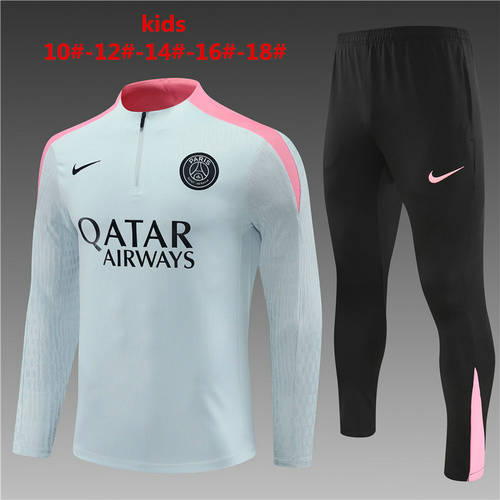 24/25 Paris Kids Player Long Sleeve Training Suit