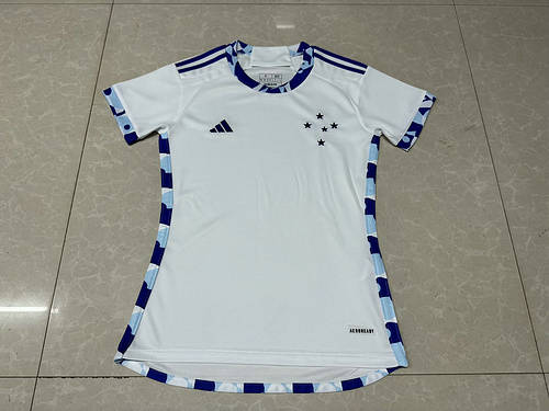 24/25 Cruzeiro Away Woman Soccer Jerseys