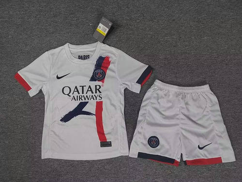 24/25 Paris Away Kids Soccer Jerseys