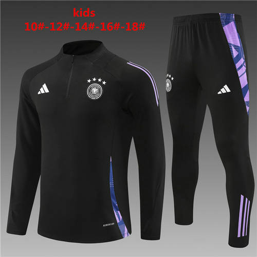 2024 Germany Kids Long Sleeve Training Suit