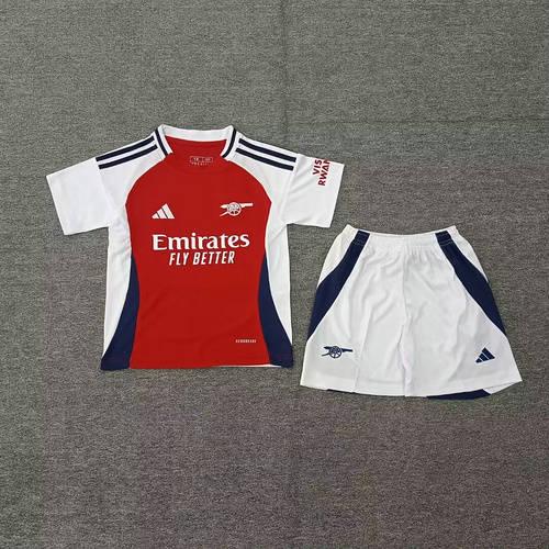 24/25 Arsenal Home Kids Soccer Jerseys