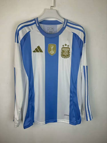 2024 Argentina Home Long Sleeve Soccer Jerseys