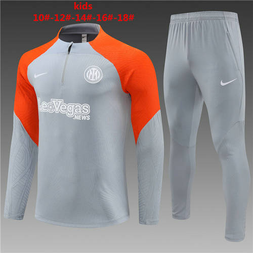 23/24 Inter Milan Player Kids Long Sleeve Training Suit