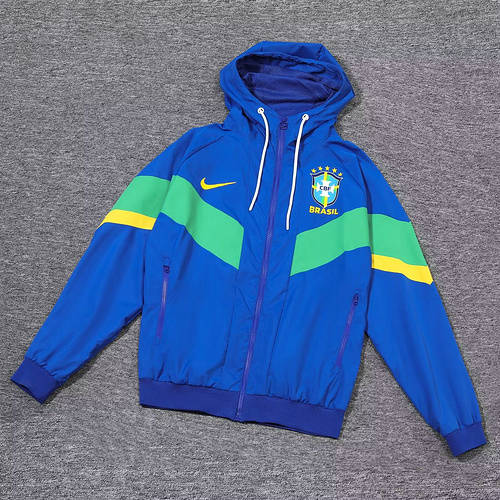 2024 Brazil Hoodie Wincbreak Jackets