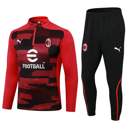 24/25 Ac Milan Long Sleeve Training Suit