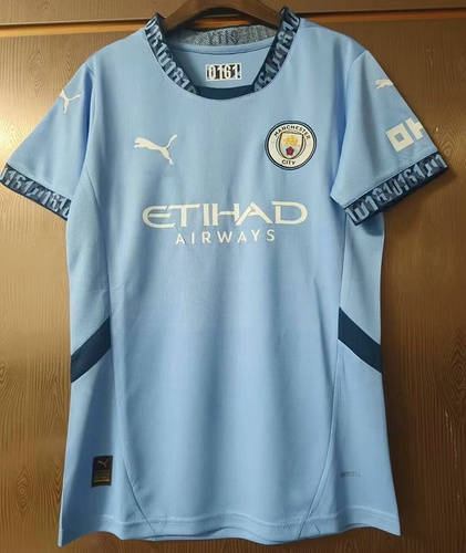 24/25 Manchester City Home Woman Soccer Jerseys