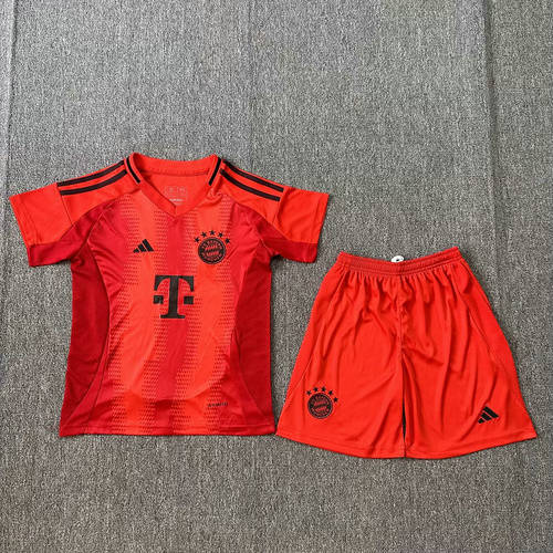 24/25 Bayern Away Kids Soccer Jerseys