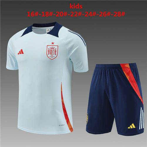 2024 Spain Kids Training Soccer Jerseys